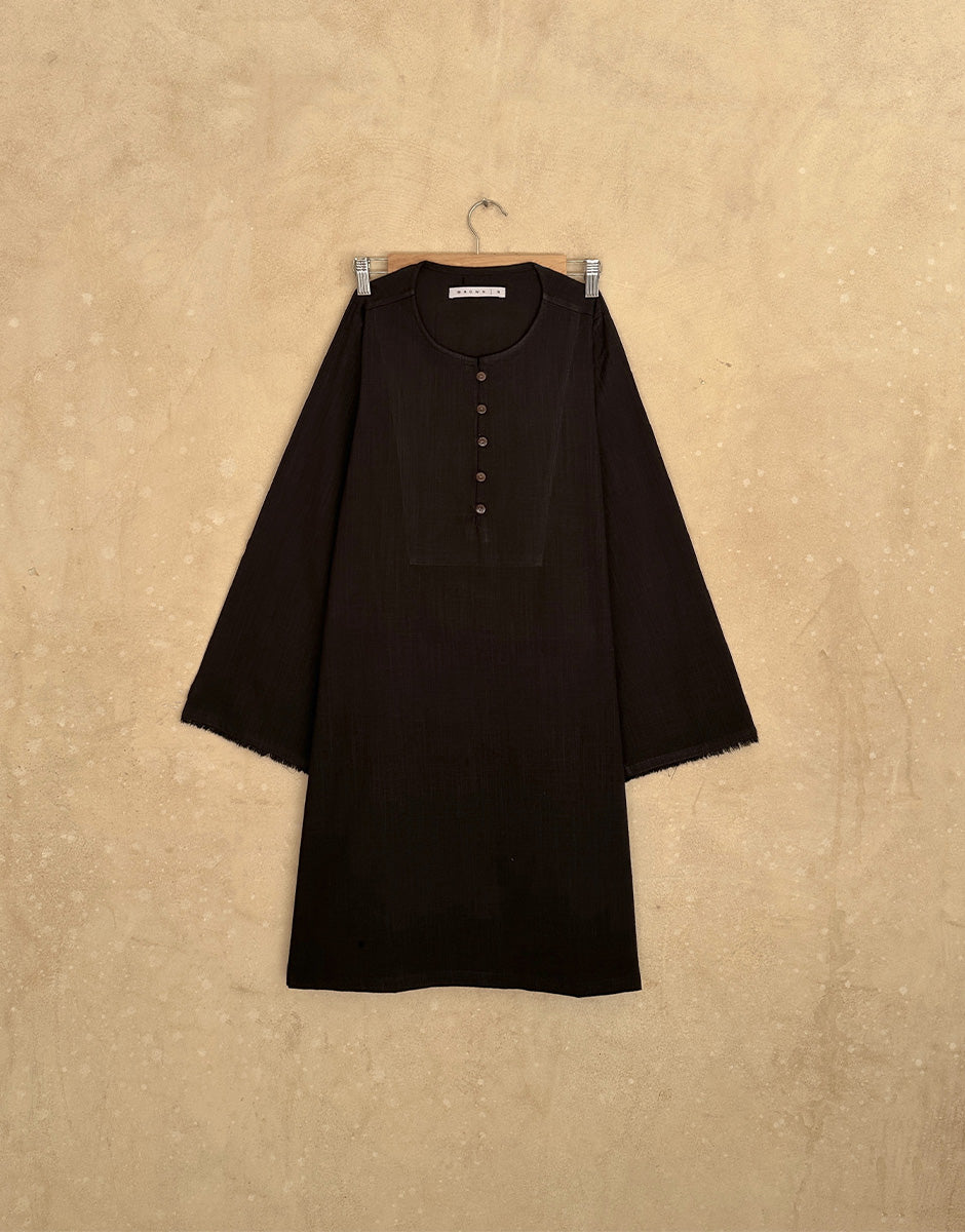 Black – Short Length Basic Kurta