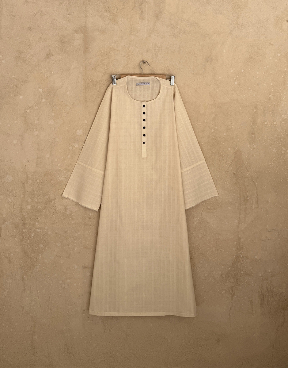 OffWhite – Long Length Basic Kurta