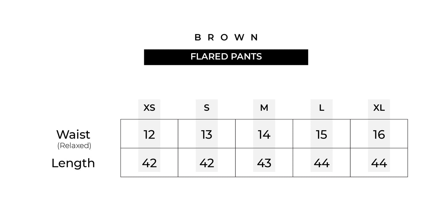Basic Flared Pants