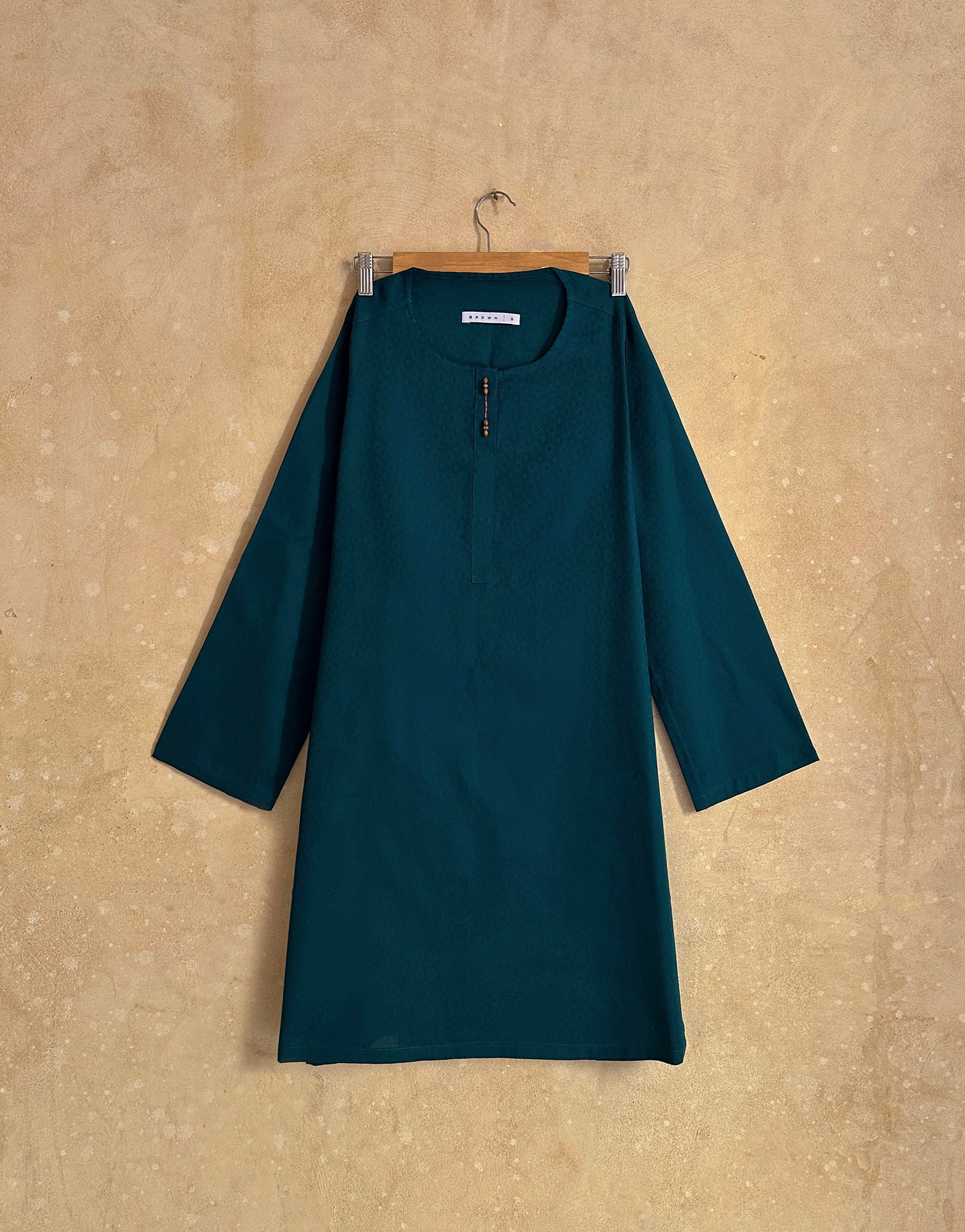 Teal – Mid Length Basic Kurta